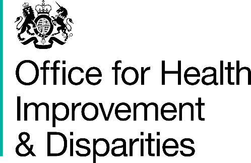 Office for Health Improvement & Disparities OHID logo